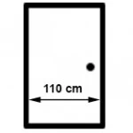 110 cm  + 20% 