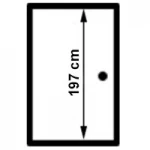Slovenská norma - 197 cm 