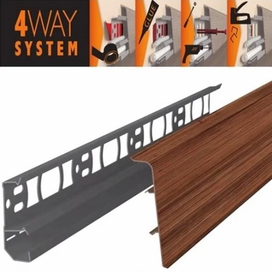 Soklová lišta Arbiton INDO Dub Lingburg 04 26x70x2500 mm (6700040)