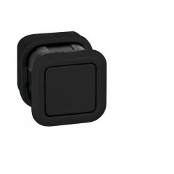 PR - Úchytka PUSH HR CIM - čierna matná (E228)