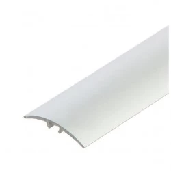 Oblý prechodový profil AL CEZAR - 30 x 5 x 930 mm - Samolepiaco-narážací - LW305w1 - Elox striebro - 9330109