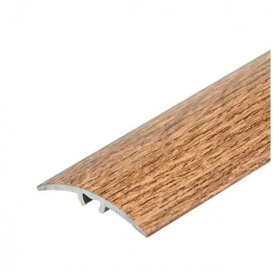 Oblý prechodový profil AL CEZAR - 30 x 5 x 930 mm - Samolepiaco-narážací - LW305w1 - Fólia Dub pálený - 9331709