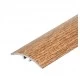 Oblý prechodový profil AL CEZAR - 30 x 5 x 930 mm - Samolepiaco-narážací - LW305w1 - Fólia Dub pálený - 9331709