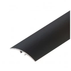 Oblý prechodový profil AL CEZAR - 30 x 5 x 2790 mm - Samolepiaco-narážací - LW305w1 - Elox bronz čierny - 9330527