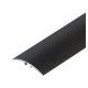Oblý prechodový profil AL CEZAR - 37 x 5 x 930 mm - Samolepiaco-narážací - LW375w1 - Elox bronz čierny - 9340509