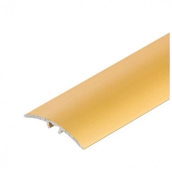 Oblý prechodový profil AL CEZAR - 37 x 5 x 2790 mm - Samolepiaco-narážací - LW375w1 - Elox zlato - 9340227