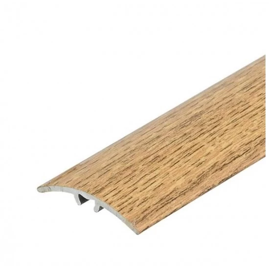 Oblý prechodový profil AL CEZAR - 47 x 5 x 930 mm - Samolepiaco-narážací - LW475w1 - Fólia Dub prírodný - 9351609