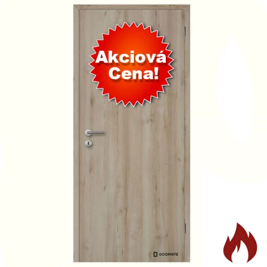 Protipožiarne Dvere MASONITE/DOORNITE Lume Extra Hladké - Plné - EW/EI 30 - D3 Drevené - Akciová Cena