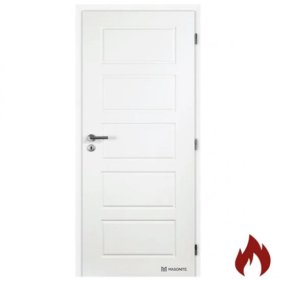 Protipožiarne Dvere - profilované/plné - MASONITE/DOORNITE Lume Extra Profil - Oregon - EI20/EI30 - D3 Drevené