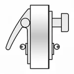 Hrazda s vložkou/guľa + obojstr. vložka DC BSP  + 195,94€ 