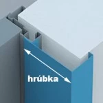 Hrúbka min. 105 - max. 150 mm   + 255,38€ 