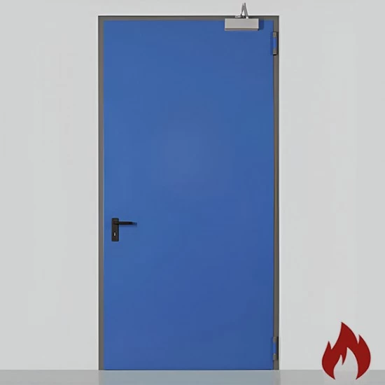 Oceľové Protipožiarne Dvere NINZ - PROGET SK Norma - EW/EI 60 - D1 + Zárubňa (Murivo/Sadrokartón)