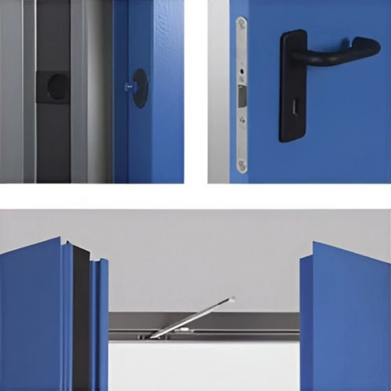 Oceľové Protipožiarne Dvere NINZ - PROGET SK Norma - EW/EI 60 - D1 + Zárubňa (Murivo/Sadrokartón)