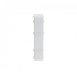 Spojka pre soklové lišty - Cezar 60 Biela lesklá P089