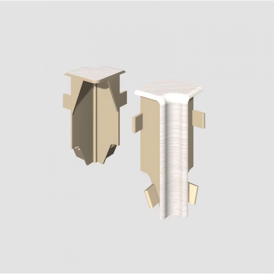 Vnútorný Roh Egger 60 Cubical Dub biely - 6260381 (2ks/bal)