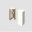 Vonkajší Roh Egger 60 Cubical universal biely - 6260102 (2ks/bal)