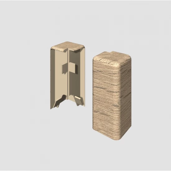 Vonkajší Roh Egger 60 Cubical Dub stredne hnedý - 6260342 (2ks/bal)