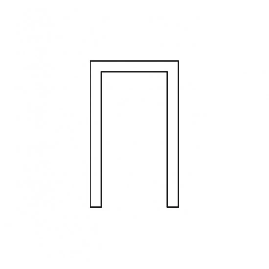 SC - Profil hliníkový pod dvere MB art. 0251 