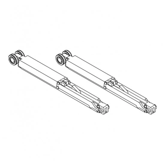 SC - Spomaľovač 2ks 100 SILENT do 40kg art. 0197 