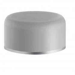 SO - BB - BG152 - Zarážka dverí gumená samolepiaca SIM/NEM - Sivá matná/nerez matná