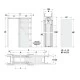 Stavebné puzdro ECLISSE jednokrídlové 700 mm (1970/2100 mm x 100/125 mm) - Sadrokartón Stavebné puzdro ECLISSE jednokrídlové 700 mm (1970/2100 mm x 100/125 mm) - Sadrokartón