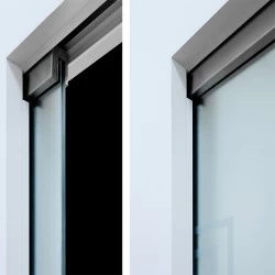 VITRO ADAPTER OPVES2 - Dvojkrídlový - S krycou lištou výšky 57 mm