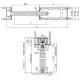 Stavebné puzdro JAP 702 AKTIVE STANDARD jednokrídlové 700 mm (1970/2100 mm x 125 mm) - Murivo