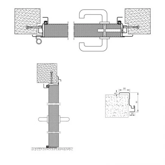 Technické oceľové dvere so zárubňou Wisniowski ECO - vonkajšie