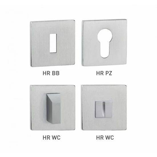 TI - ROZETA - HR 5S CHM - chróm matný (96)