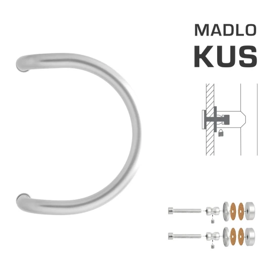 WA - MADLO M1 WA/C-S-SKLO ks NEM - nerez matná