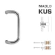WA - MADLO M2 WA/C-S-SKLO ks NEL - nerez lesklá