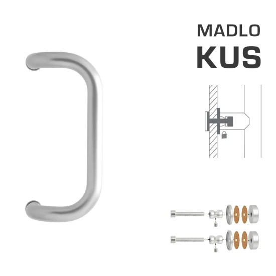 WA - MADLO M2 WA/C-S-SKLO ks NEM - nerez matná
