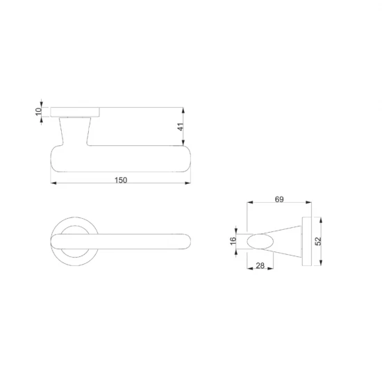 CE - CASTA - R CIM - čierna matná (MP54)