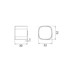 DK - Gombík pre jamkové kľúče - DK 