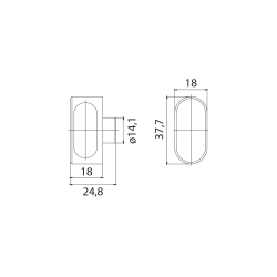 DK - Gombík pre jamkové kľúče - OKD 