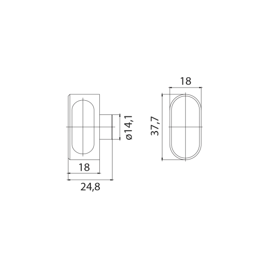 DK - Gombík pre jamkové kľúče - OKD 