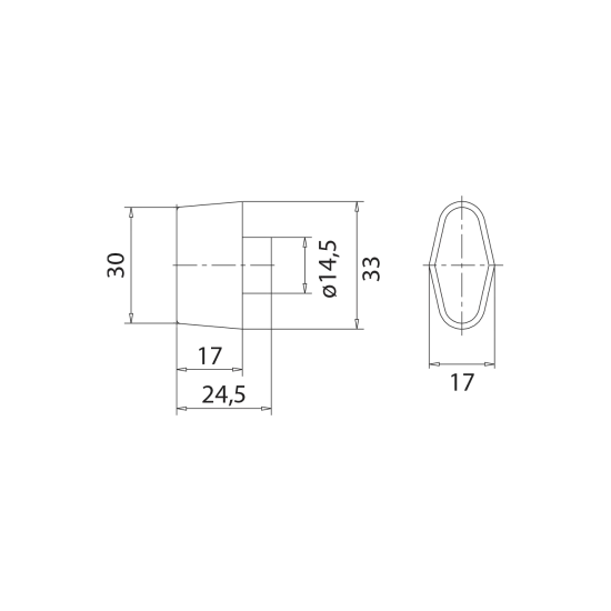 DK - Gombík pre jamkové kľúče - FR 