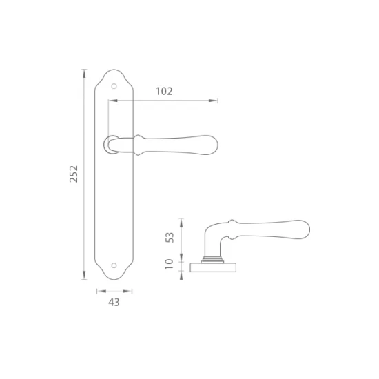 FO - CARINA ZLL - zlatá lesklá (L01)