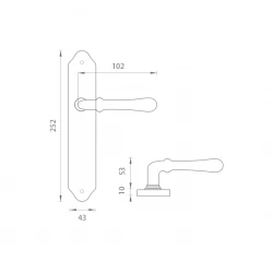 FO - CARINA BRM - bronz matný (B03)