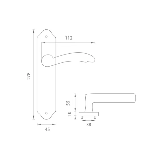 FO - FIRENZE ZLL - zlatá lesklá (L01)