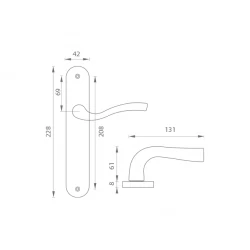 GI - ARCH STM - strieborná matná (F1)