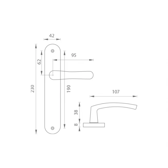 KE - MICHAELA STM - strieborná matná