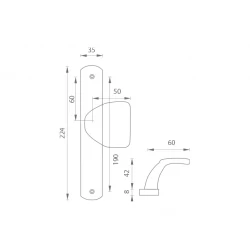 KE - MADLO PEVNÉ - UOS CIM - čierna matná