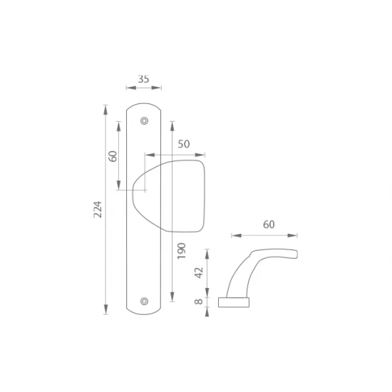 KE - MADLO PEVNÉ - UOS CIM - čierna matná