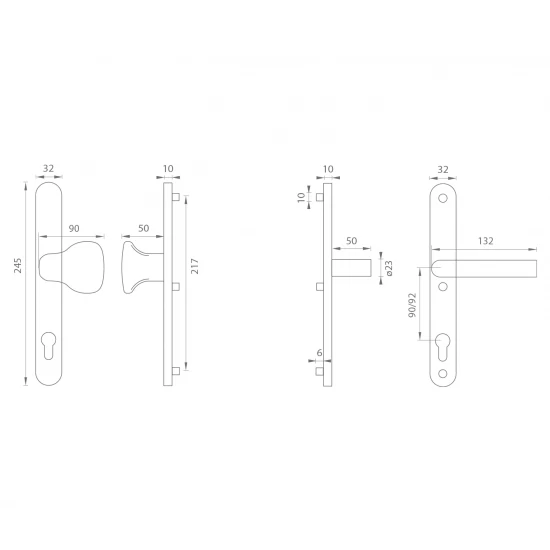 LR - NIDO BIL - biela lesklá