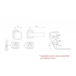 MI - QB SECUR / SUN 2 - HR PLUS CHM - chróm matný (CS)