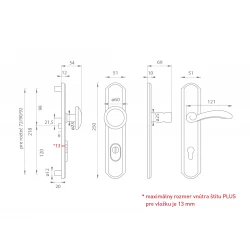 MI - LYON / FIRENZE PLUS G BRA - bronz antik (AB)