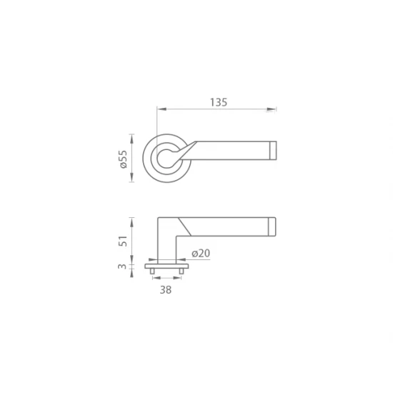 MP - MARENA - R 3SM NEM/NEL - nerez matná/nerez lesklá