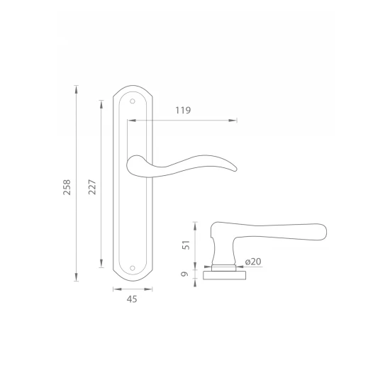 MP - JULIA BRA - bronz antik