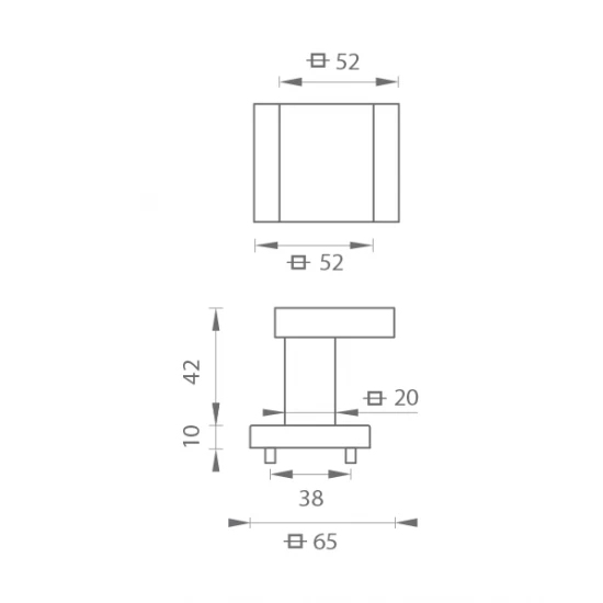 MP - MADLO - HR NIM/CHL - nikel matný/chróm lesklý (MSN/CP)
